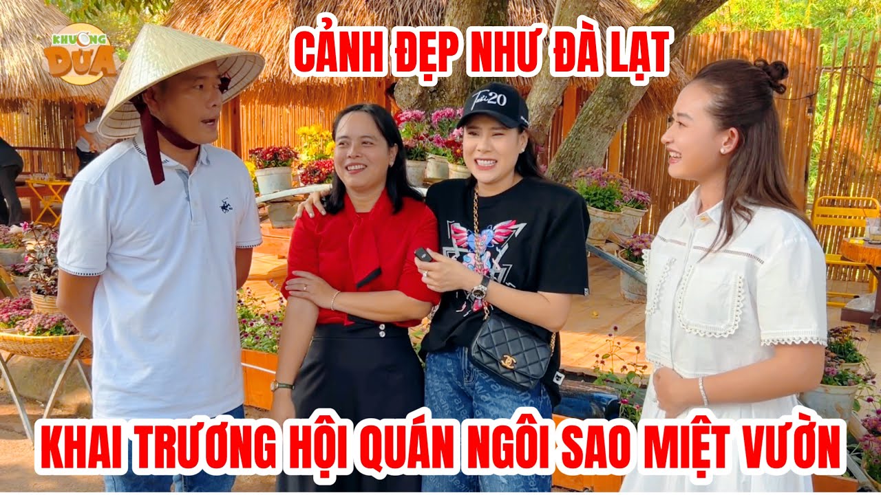 Hồ Bích Trâm dự khai trương Hội Quán Ngôi Sao Miệt Vườn, Khương Dừa nhận quá trời quà của đệ tử