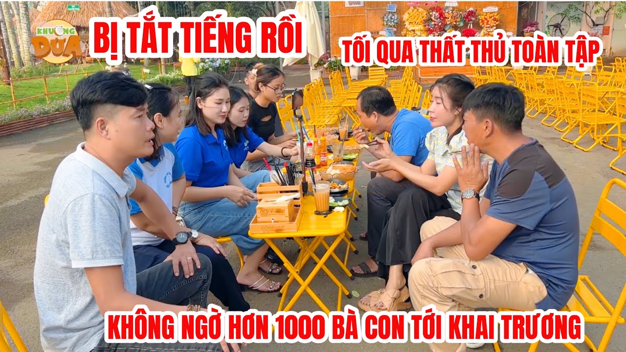 Khương Dừa tắt tiếng sau đêm khai trương có hơn 1000 bà con tới ủng hộ Hội Quán Ngôi Sao Miệt Vườn