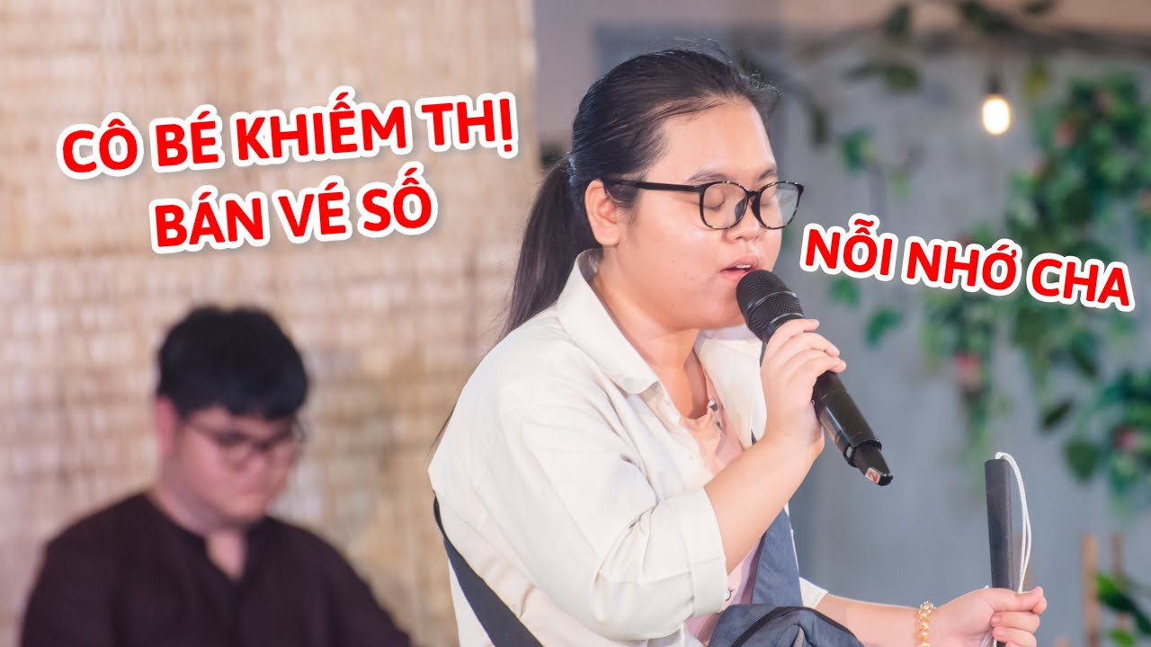 NSƯT Minh Nhí nghẹn ngào khi cô bé khiếm thị bán vé số hát NỖI NHỚ CHA | Ngôi Sao Miệt Vườn 3