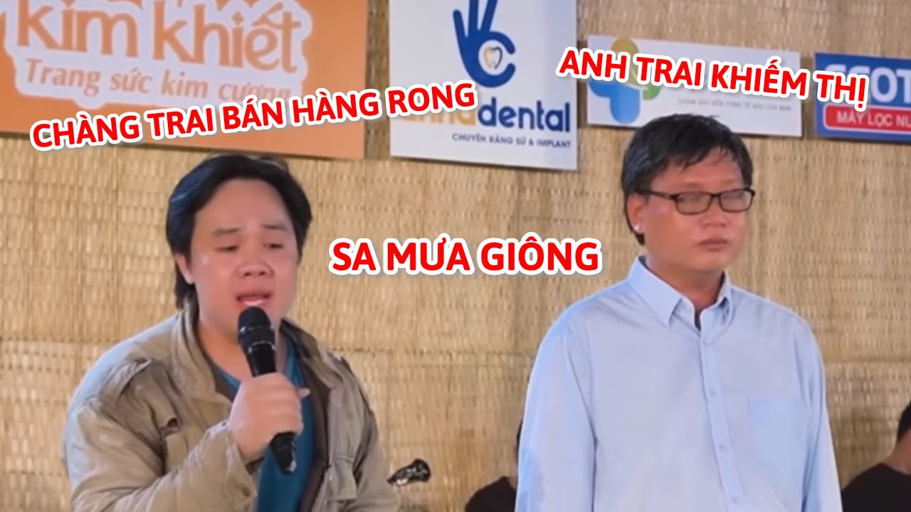 Anh trai khiếm thị và chàng trai bán hàng rong song ca Sa Mưa Giông quá hay | Ngôi Sao Miệt Vườn 3