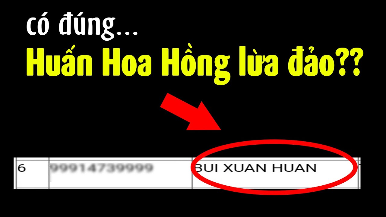 Tại sao Công an điều tra lừa đảo vụ "Bui Xuan Huan"??