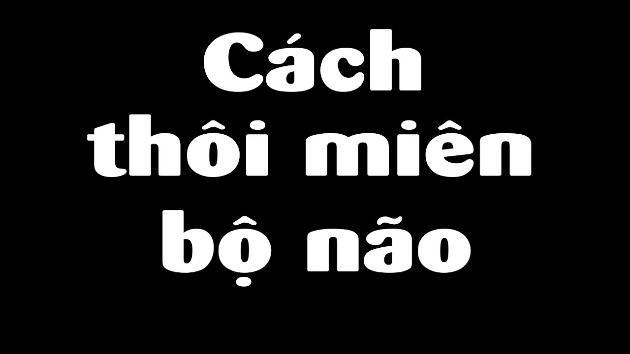 Cách thôi miên để chữa bệnh lười hiệu quả 100%