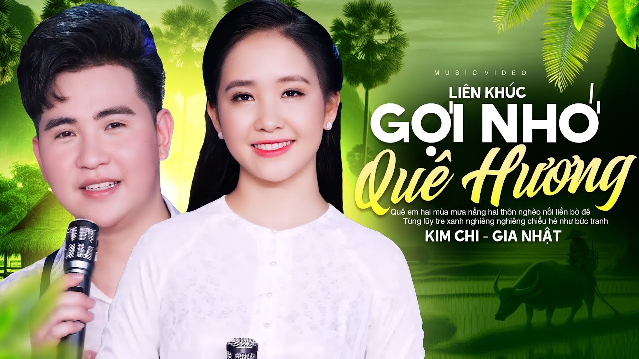 Liên Khúc GỢI NHỚ QUÊ HƯƠNG - KIM CHI, GIA NHẬT | Cặp Đôi Hát Nhạc Trữ Tình Miền Tây Ai Cũng Say Mê