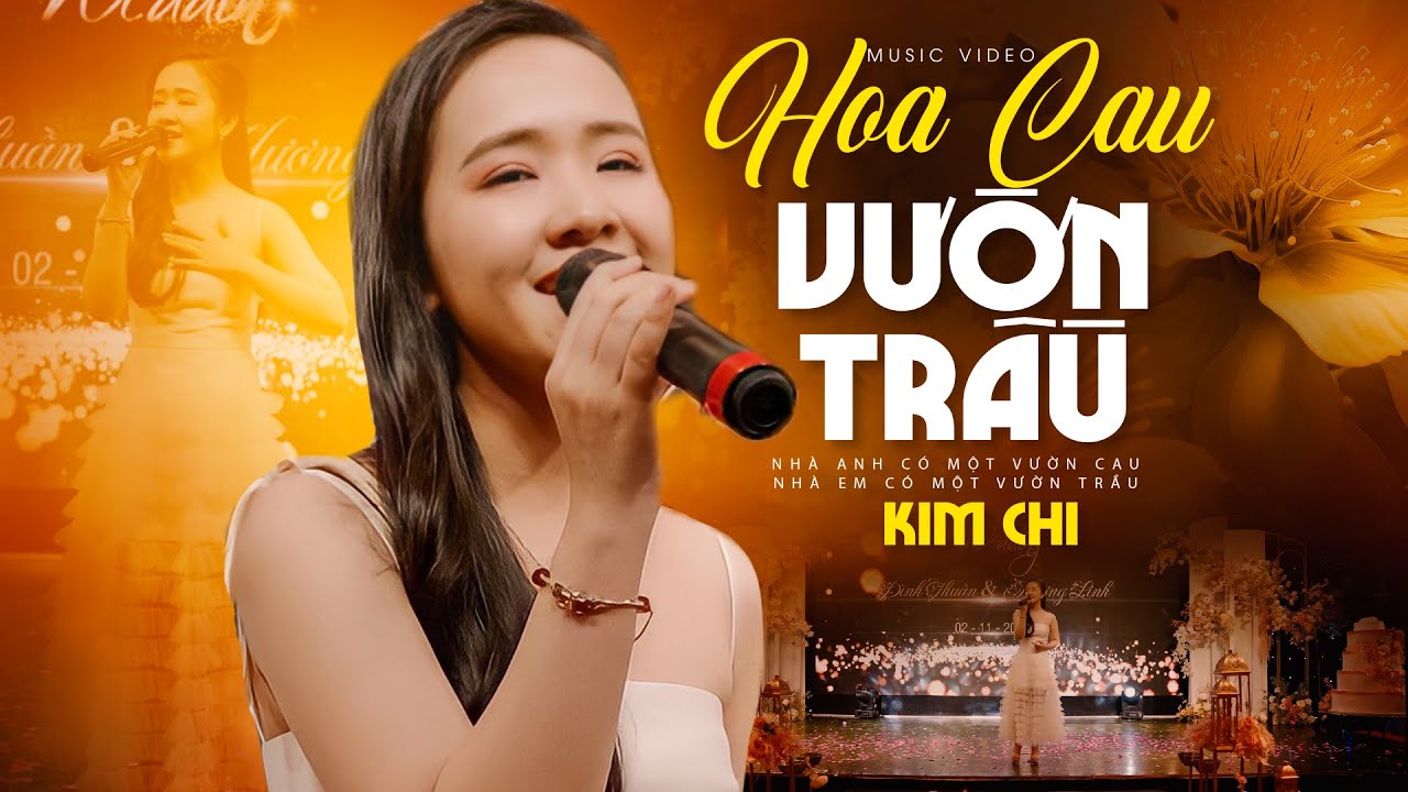 HOA CAU VƯỜN TRẦU - KIM CHI | Cả Hôn Trường Đám Cưới Yêu Cầu Hát Đi Hát Lại 1000 Lần Vì Quá Hay