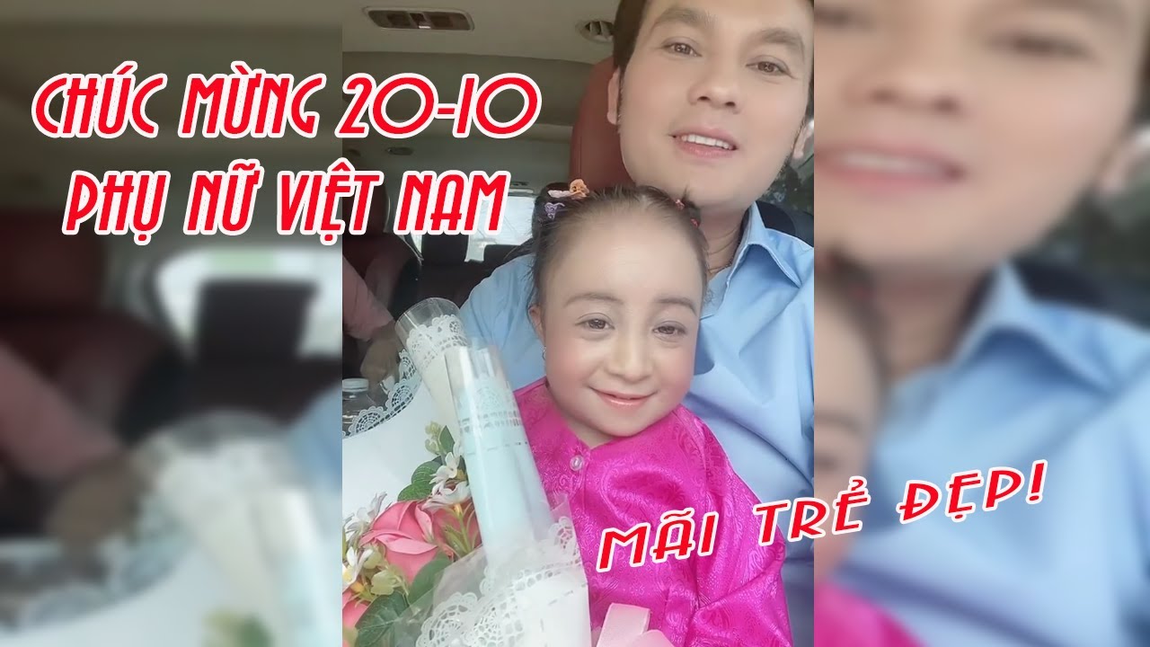 Kim Tiểu Long và Bé Ly Tí Hon Gửi Lời Chúc Ngày Phụ Nữ Việt Nam 20-10 Tới Khán Giả Thương Yêu