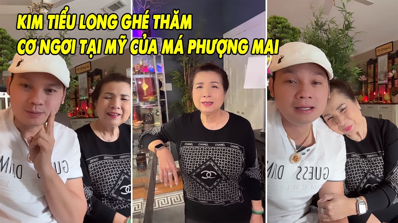 Kim Tiểu Long Ghé Thăm Cơ Ngơi Của Nghệ Sĩ Phượng Mai Tại Mỹ và Bật Khóc Vì Điều Này