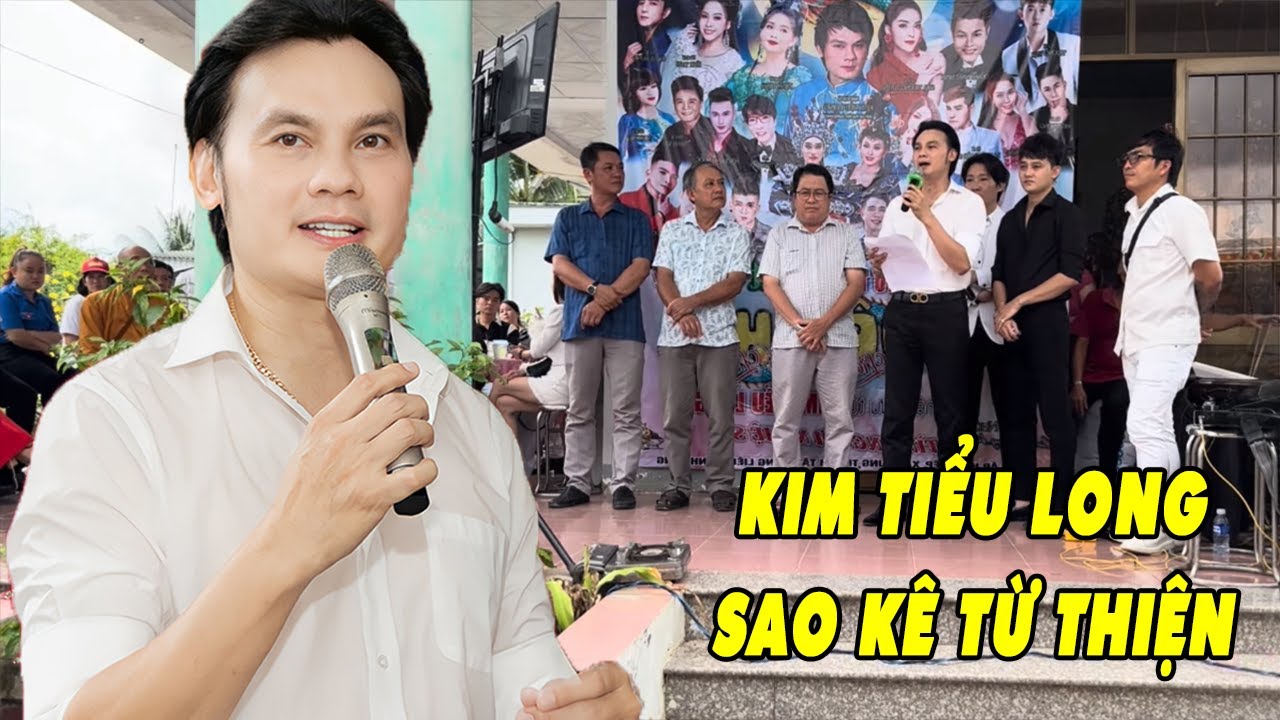 Kim Tiểu Long Nói 1 Câu Xúc Động Chia Sẻ SAO KÊ TỪ THIỆN Tại Quê Nhà Khiến Bà Con Cảm Phục