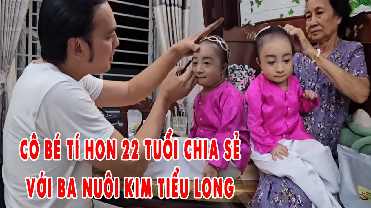 Cô Bé Tý Hon 22 Tuổi Lần Đầu Chia Sẻ Về Cuộc Sống Trước Đây Với Ba Nuôi Kim Tiểu Long