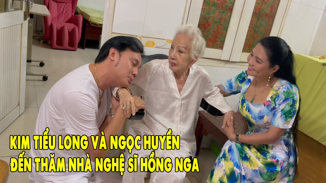 Nghệ Sĩ Ngọc Huyền và Kim Tiểu Long Đến Thăm Nhà Má Hồng Nga