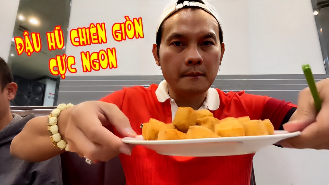 Kim Tiểu Long Giới Thiệu Món Chay Đậu Hũ Chiên Giòn Cực Ngon Tại Mỹ | Kim Tiểu Long Vlogs