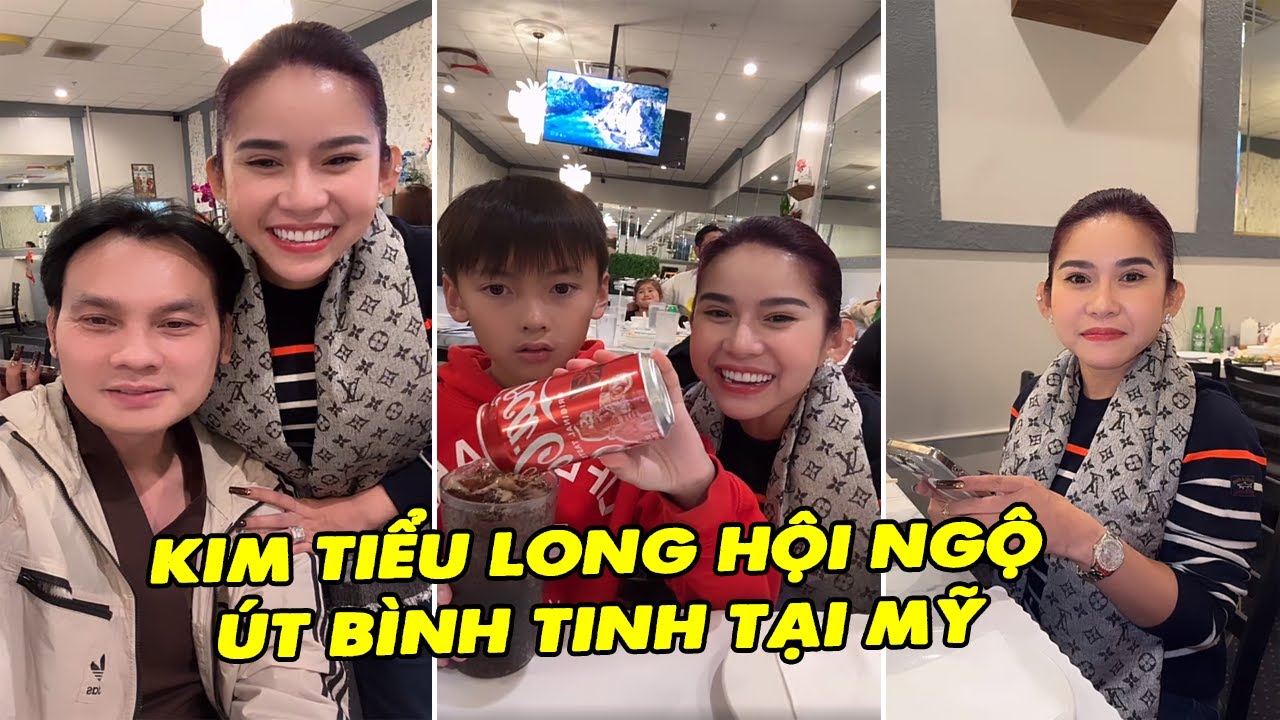 Kim Tiểu Long Bất Ngờ Hội Ngộ Cô Út Bình Tinh Tại Mỹ