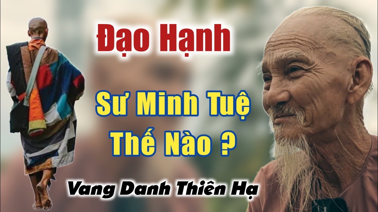 Đạo Hạnh Sư Thầy Thích Minh Tuệ như thế nào ông nói vang danh thiên hạ