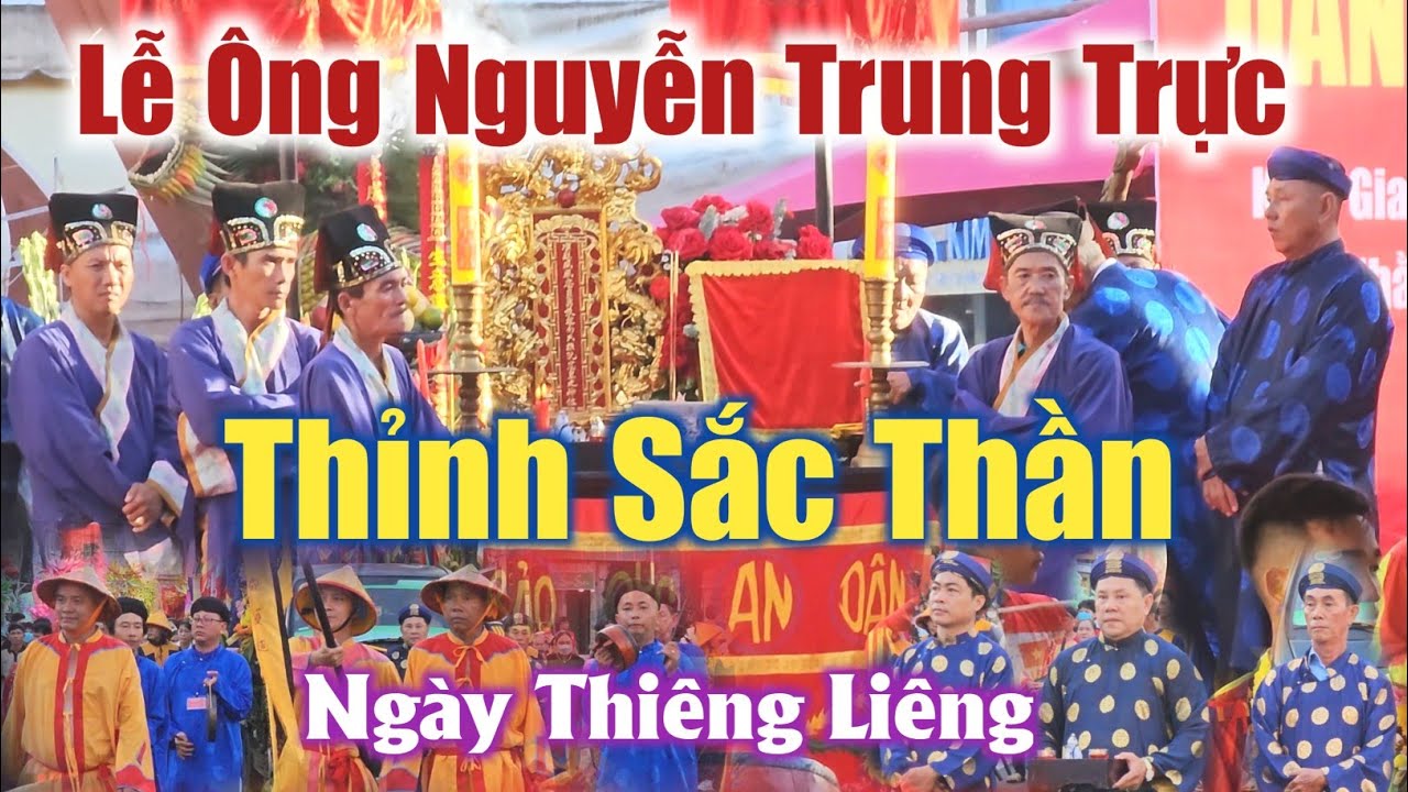 Lễ Ông Nguyễn Trung Trực 2023 Thỉnh Sắc Thần ngày Thiêng Liêng