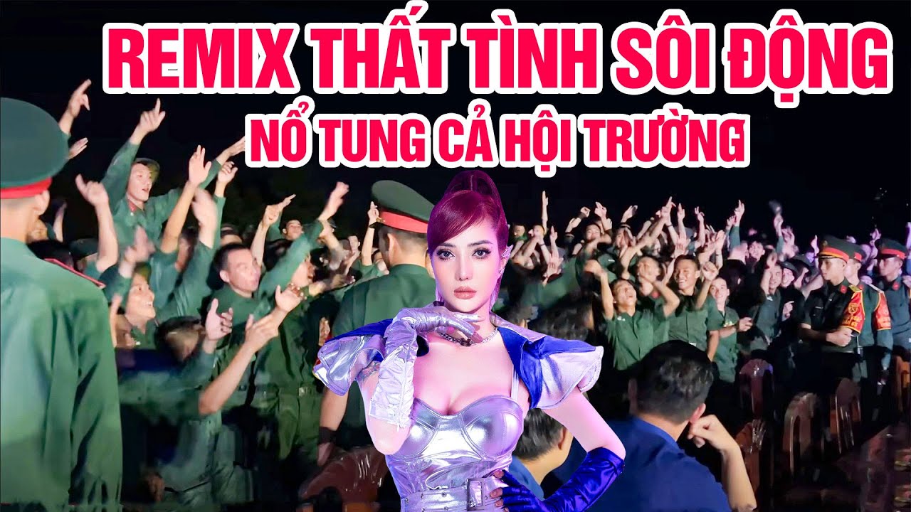 Đêm tất niên cả hội trường nổ tung chị đẹp đạp gió rẽ sóng với Remix Thất Tình Sôi Động