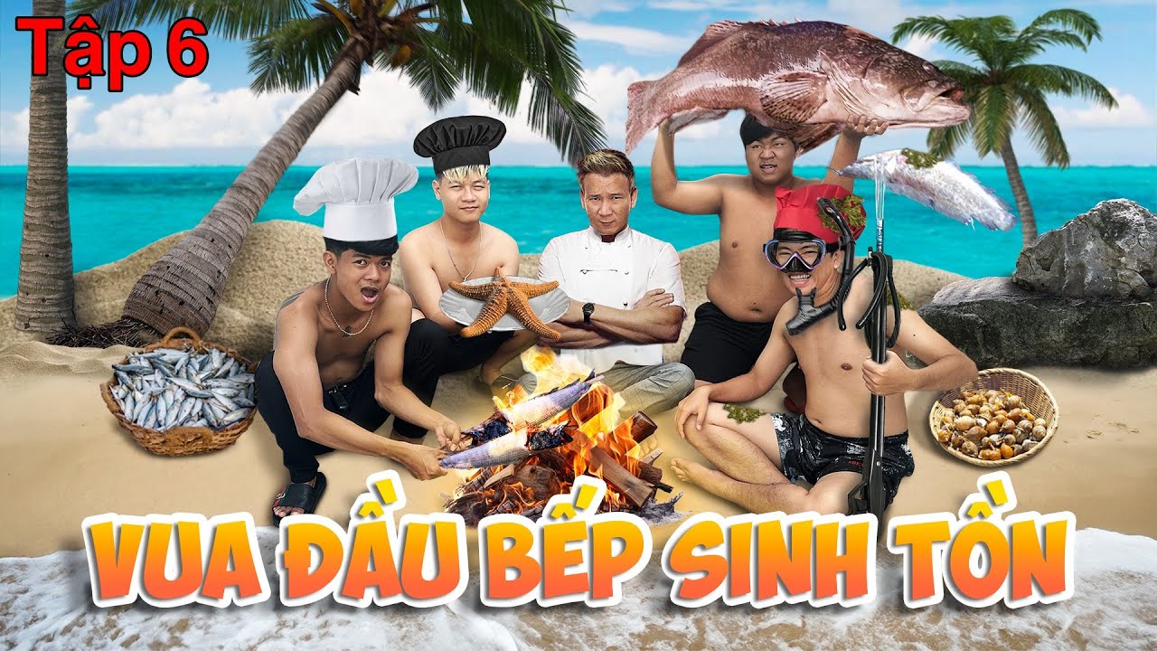 Vua Đầu Bếp Sinh Tồn - Tập 6: Săn Bắt Hải Sản Trên Đảo Hoang