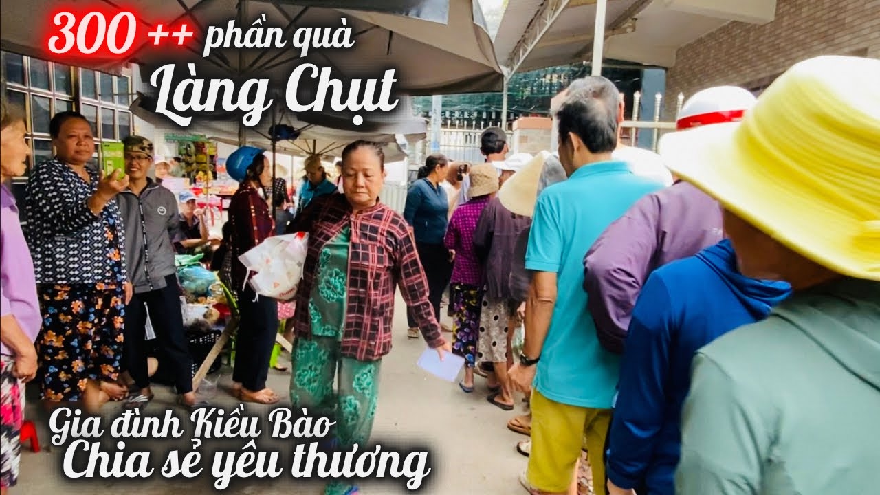 Cả Gia Đình Kiều Bào Mỹ Về Nước Thăm Quê Trao Quà Tết Yêu Thương Đến Hàng Trăm Bà Con Xóm Làng Chutt