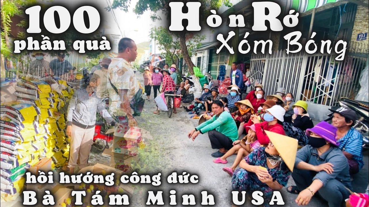 Hòn Rớ Nha Trang Gặp Lại 100 Người Dân Xóm Bóng Xóm Cồn. Gia Đình Hồi Hướng Công Đức Bà Tám Minh USA