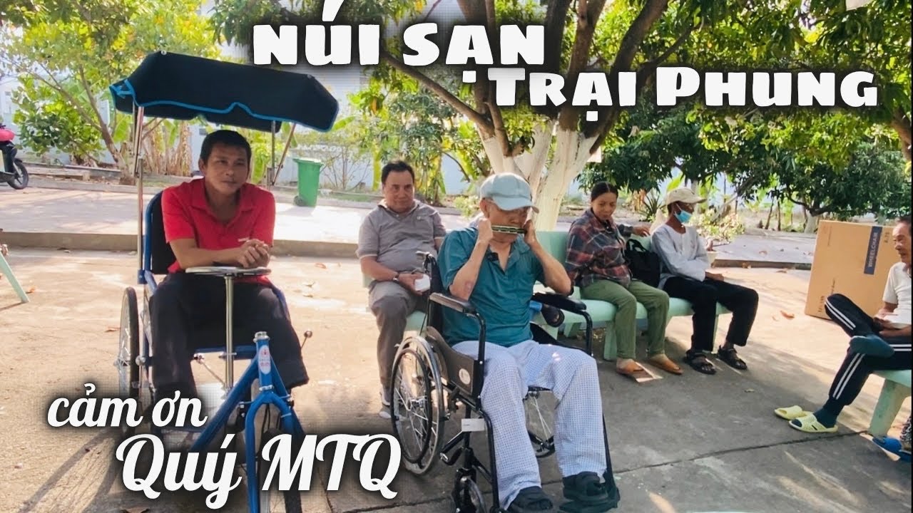 Trại Phung Núi Sạn Vĩnh Hải Nha Trang. Cảm Ơn 2 Quý Nhà Hảo Tâm Tặng Quà Đến Những Người Khốn Khổ