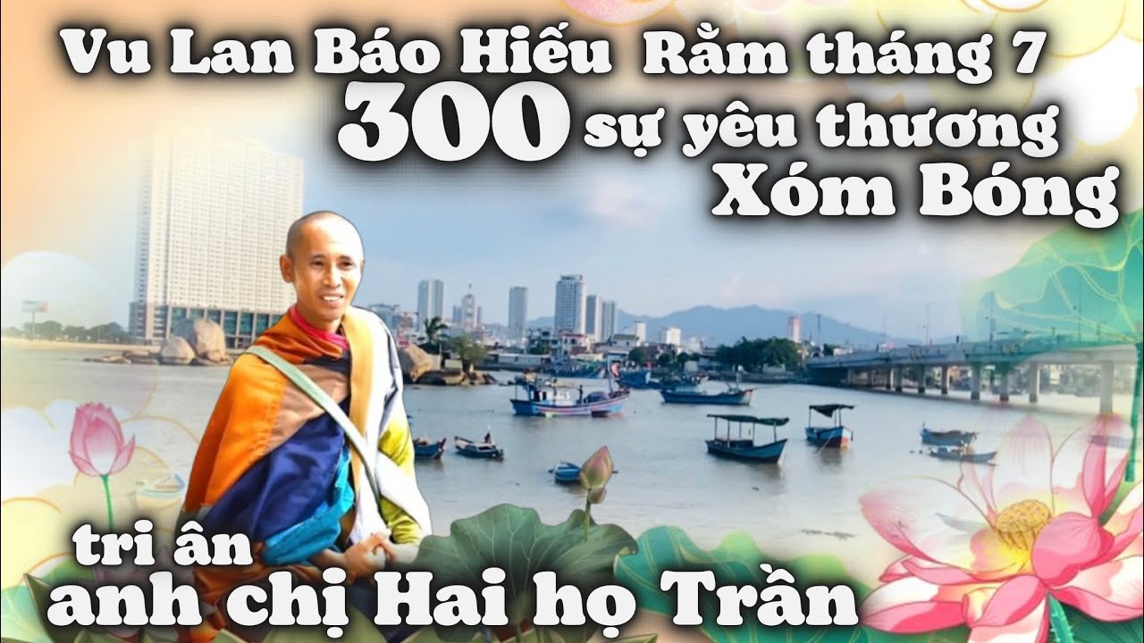 Vu Lan Báo Hiếu Rằm Tháng 7. Anh Chị Hai Họ Trần Xóm Bóng USA Tặng 300 Sự Yêu Thương Đến Núi Sạn