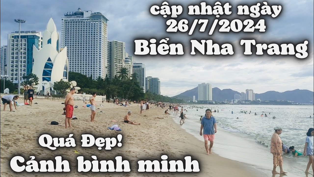 Cập Nhật Nha Trang Ngày 26/7/2024. Tuyệt Đẹp Cảnh Bình Minh Trên Biển Nha Trang