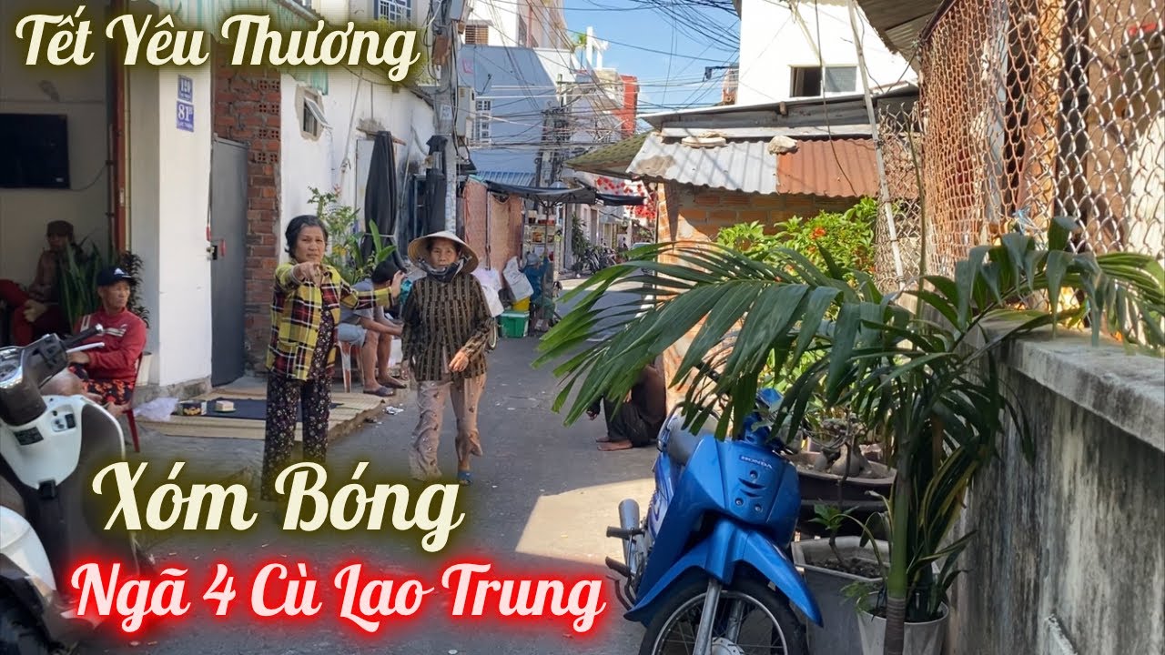 Cập Nhật Tết Nha Trang. Thương Nhớ Ngã 4 Xóm Bóng Cù Lao Trung và 50 Phần Quà Tết Từ Các Cô Xa Xứ.