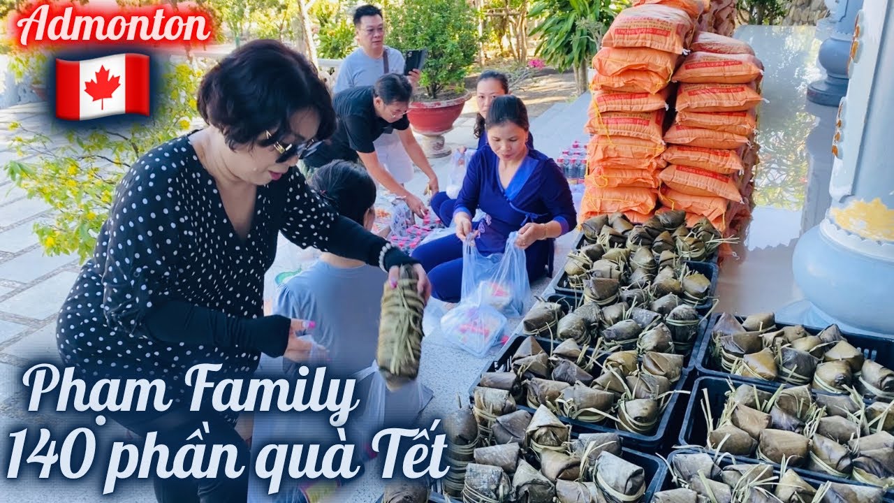 Family Phạm Edmonton 🇨🇦 Trở Về Quê Hương Chia Sẻ Quà Tết Yêu Thương Đến Những Người Già Lương Sơn