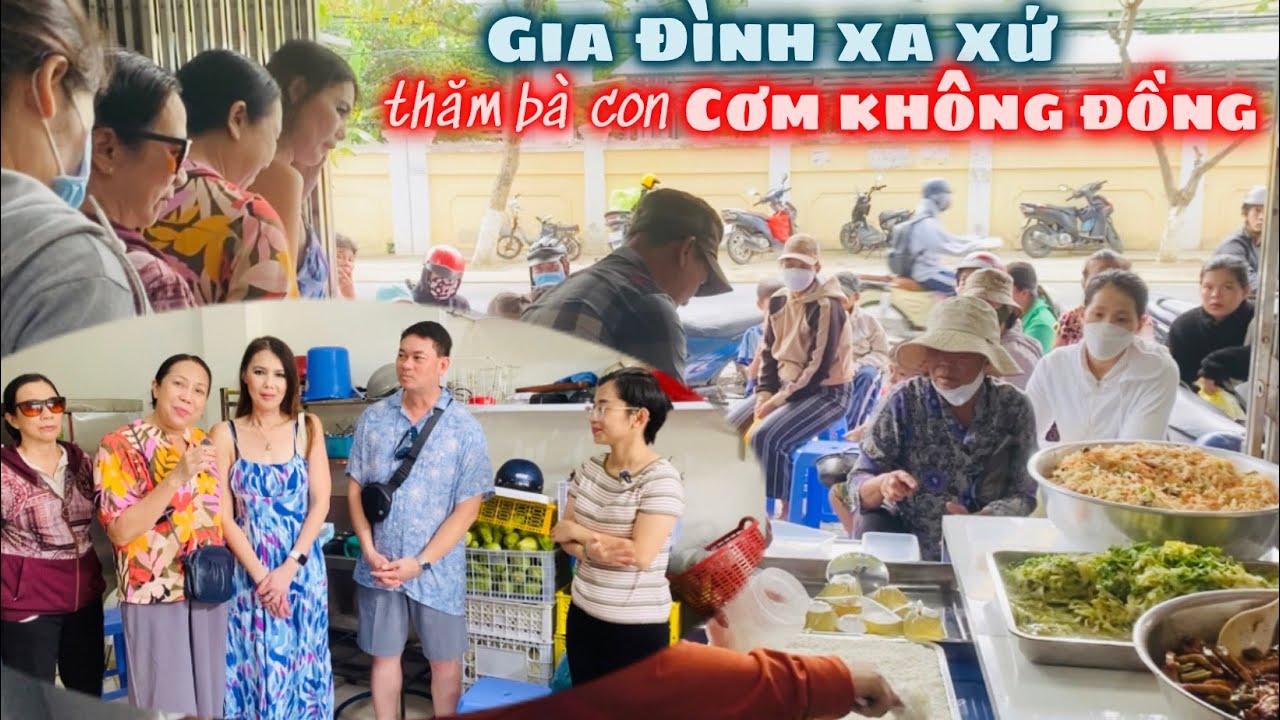 Anh Của Chị Thắm (SanJose Cali) Ghé Thăm Bà Con Bếp Cơm Không Đồng Tình Người Nha Trang. Vui Quá Vui