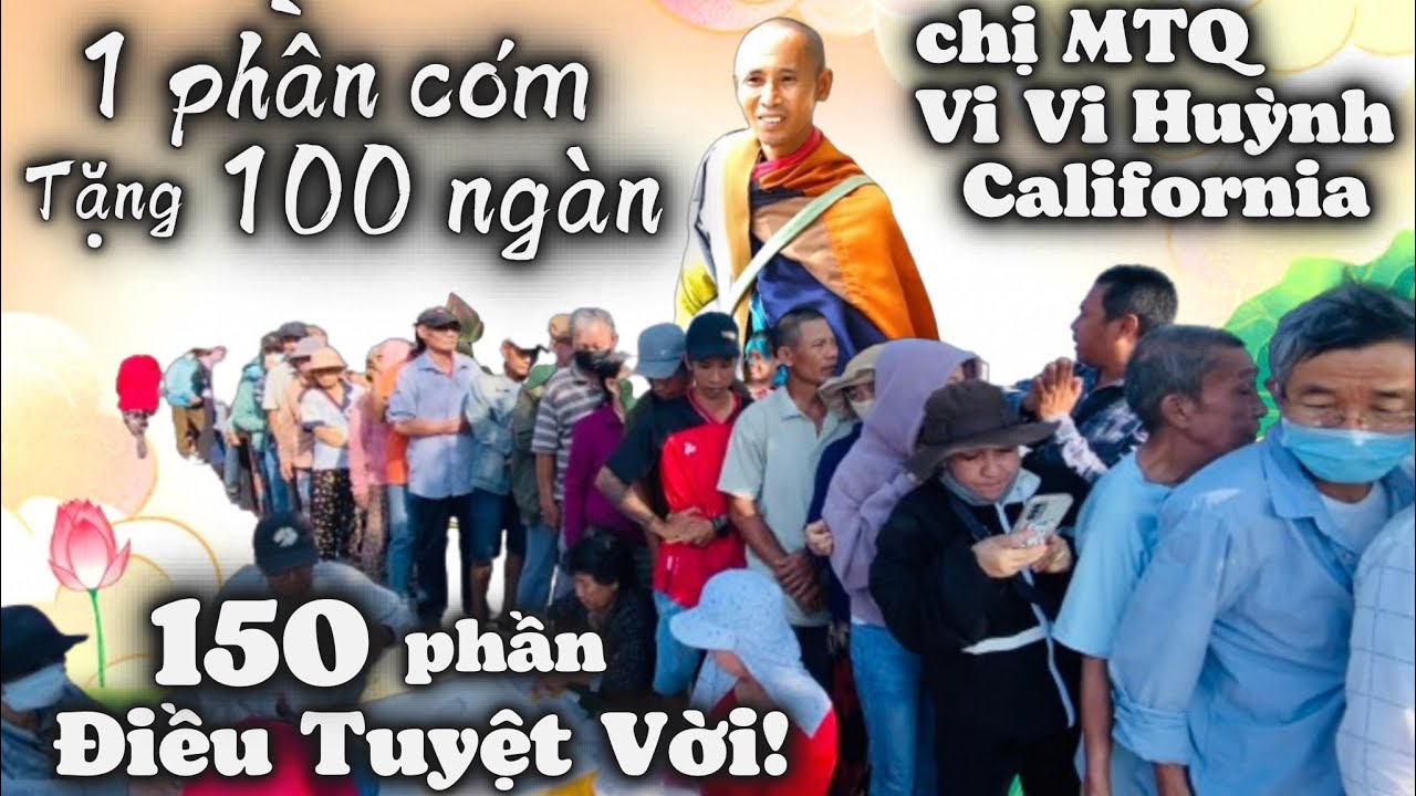 150 Phần Cơm Tặng Kèm Mỗi Phần 100 Ngàn Đồng. Chị Vi Vi Huỳnh Làm Điều Quá Tuyệt Vời Với Ở Núi Sạn