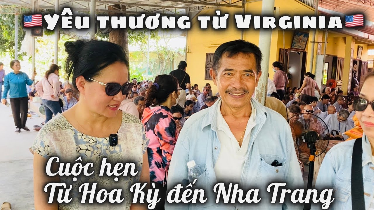 Anh Chị Từ Virginia Về Thăm Quê Hương Và Cuộc Hẹn Cùng 150 Bà Con Khiếm Thị Chùa Kim Quang Vĩnh Thái