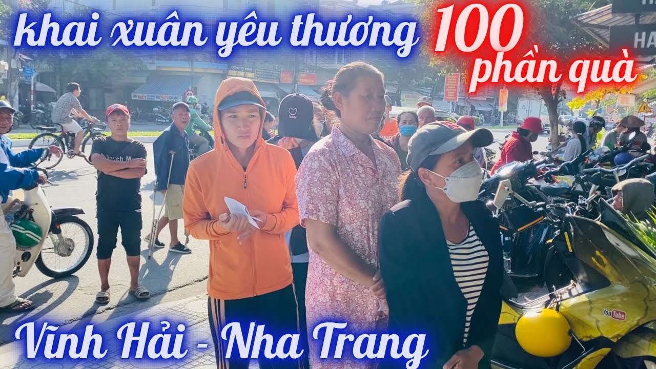 Khai Xuân Yêu Thương Chú Thuận Cô Lan Trao 100 Phần Quà Đến Những Hoàn Cảnh Khó Khăn Phường Vĩnh Hải