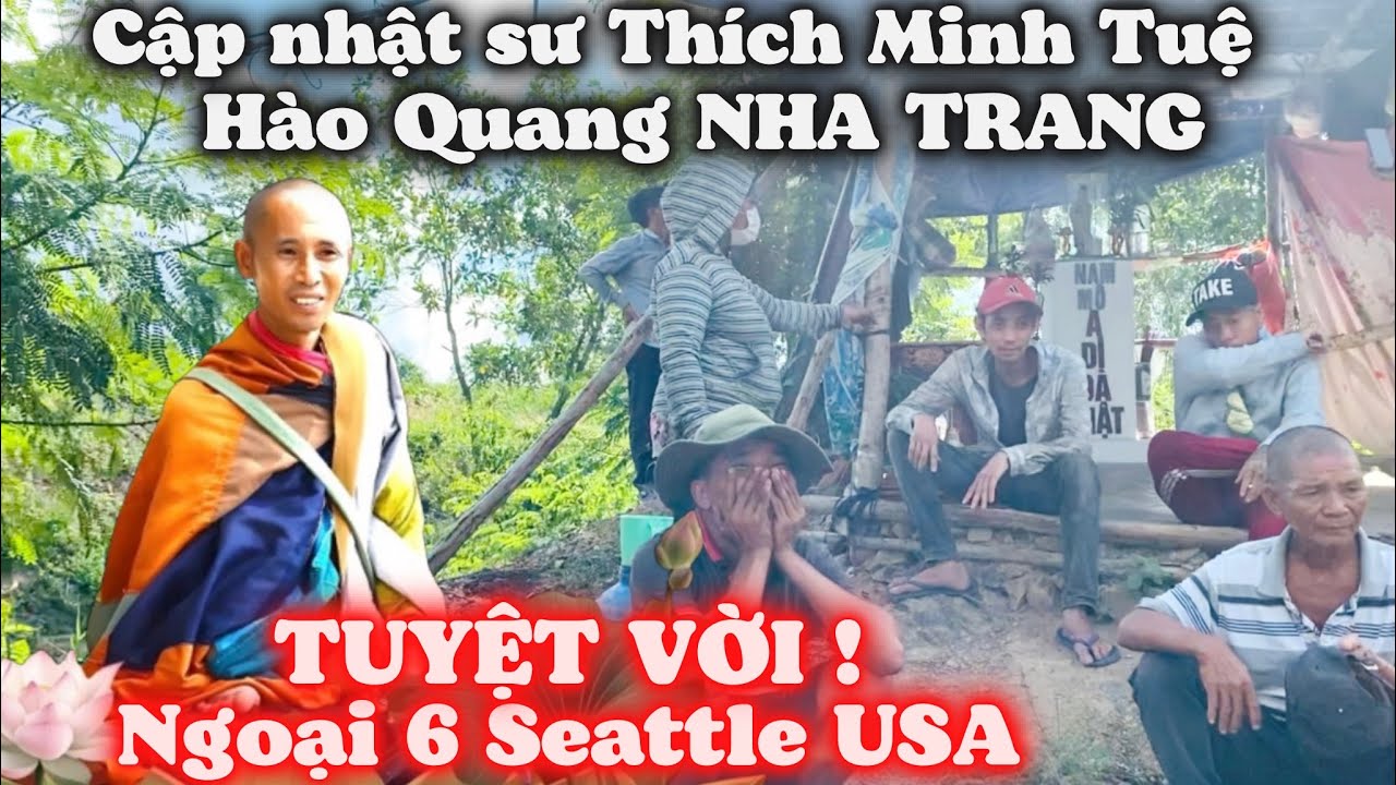 Sư Minh Tuệ Ánh Hào Quang Nha Trang. Ngoại Sáu Ở Seattle USA Làm Điều Quá Tuyệt Vời Mọi Người