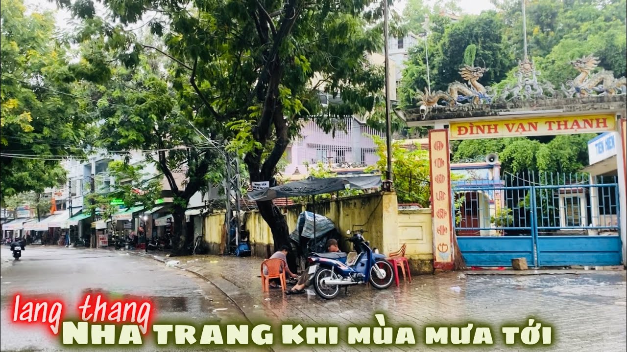 Tình Hình Các Tuyến Đường Ở Nha Trang Khi Mùa Mưa Tới. Lang Thang Nha Trang