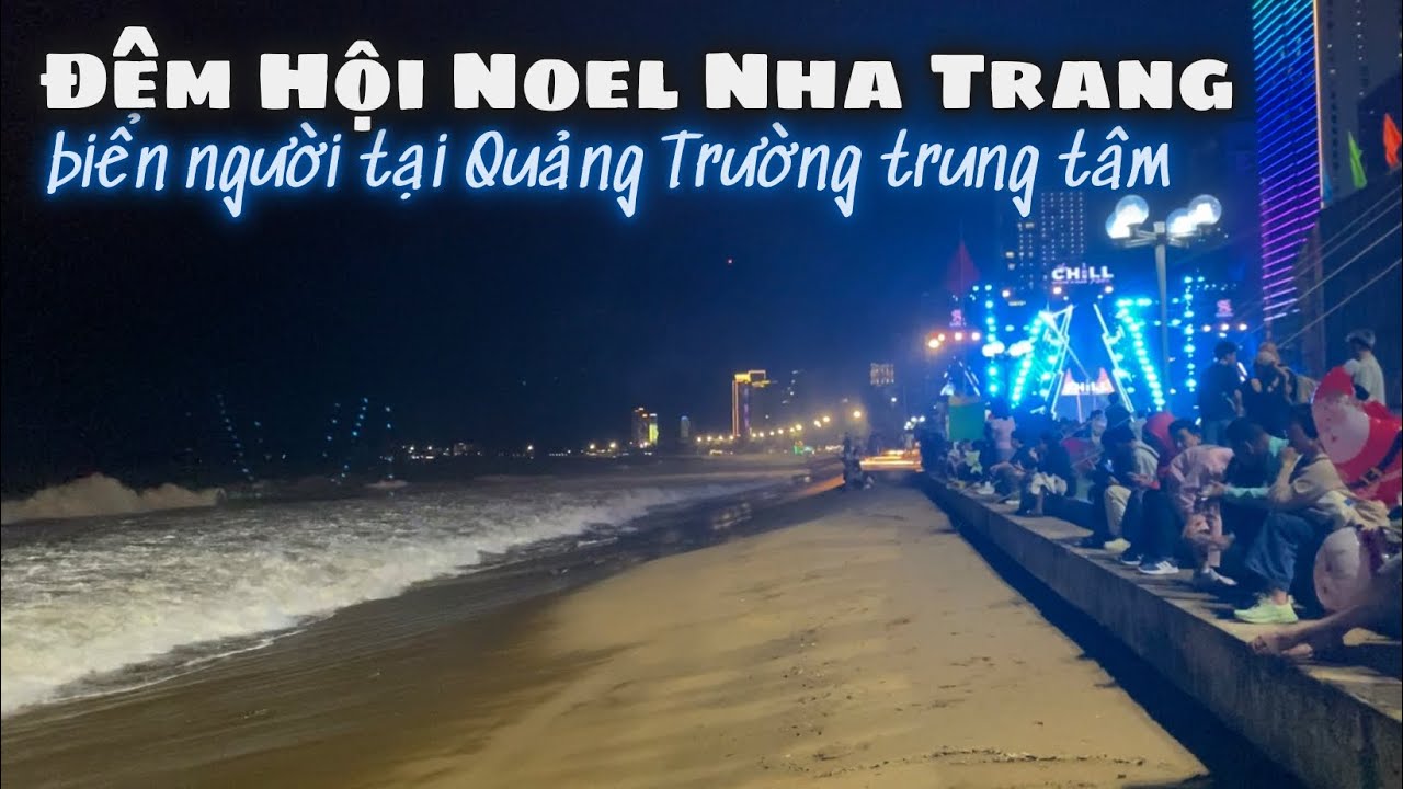 XMas Music Show in Nha Trang 2023. Nha Trang Lung Linh Ánh Đèn Đủ Màu Sắc Trong Đêm Hội Noel 2023.