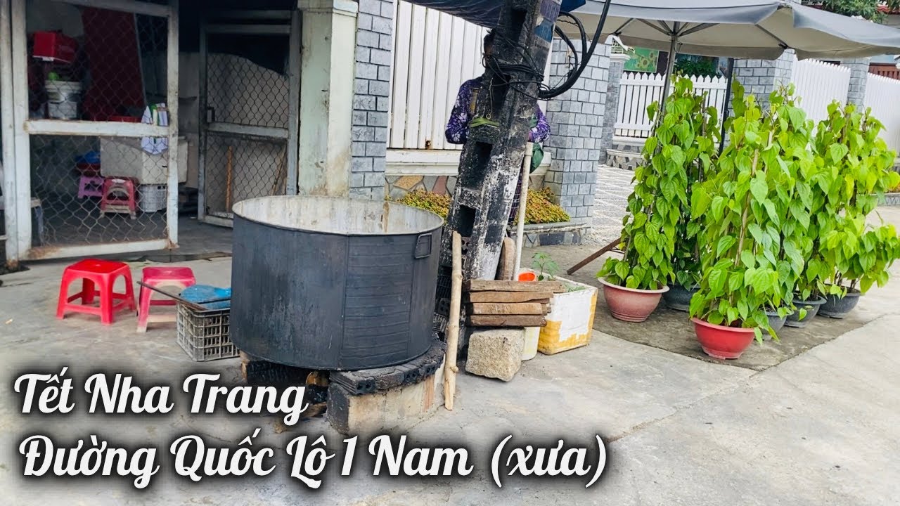 Tết Nha Trang Đường Quốc Lộ 1 Nam Ngày Xưa l Từ Thành Về Nha Trang Dọc Đường Hoa Tết Bán Rất Nhiều