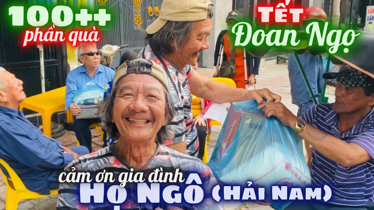 Tết Đoan Ngọ Mùng 5/5. Gia Đình Họ Ngô (Hải Nam) Trao 100++ Phần Quà Đến Người Nghèo Ở T.p Nha Trang