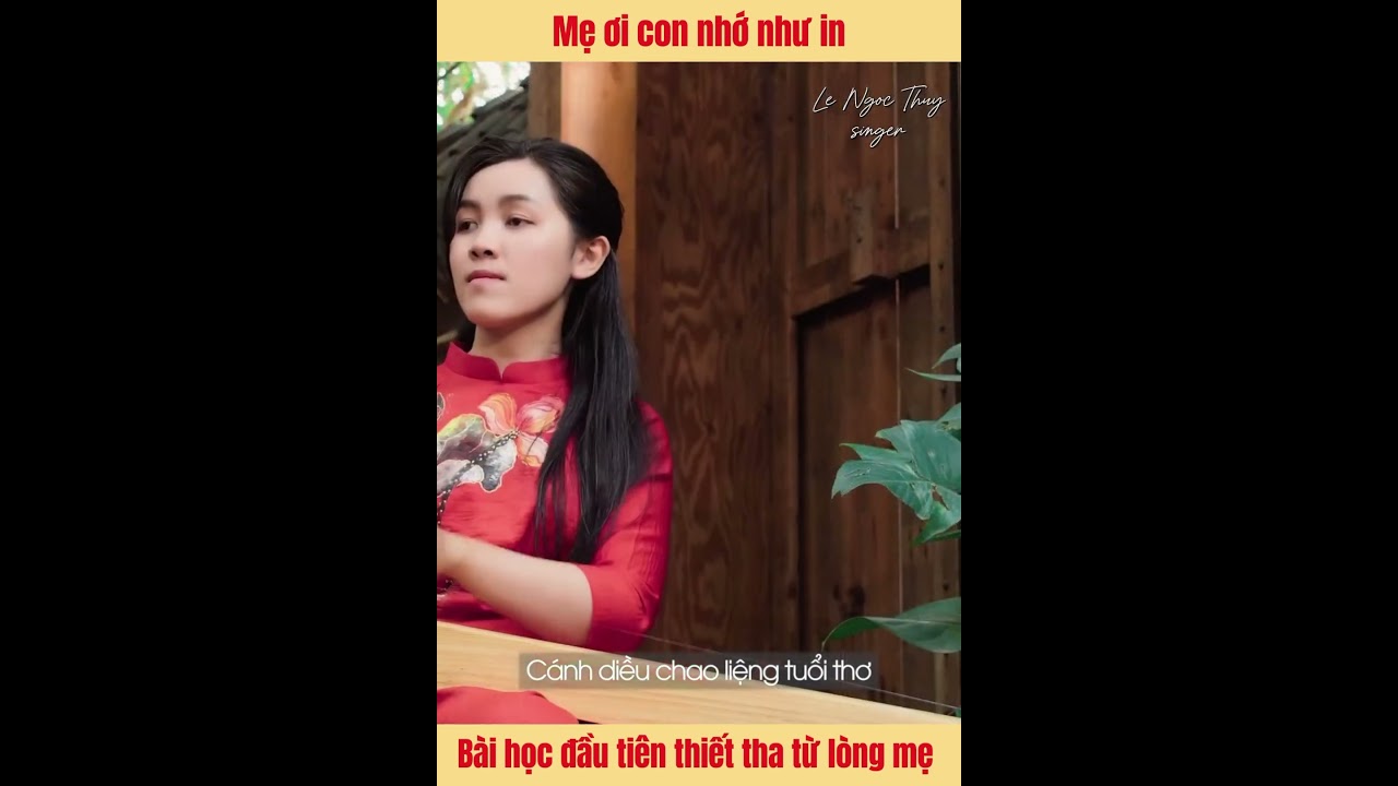 Lời Mẹ Hát - Lê Ngọc Thúy #shorts #nhactrutinh #giongcaxunghe #lengocthuy