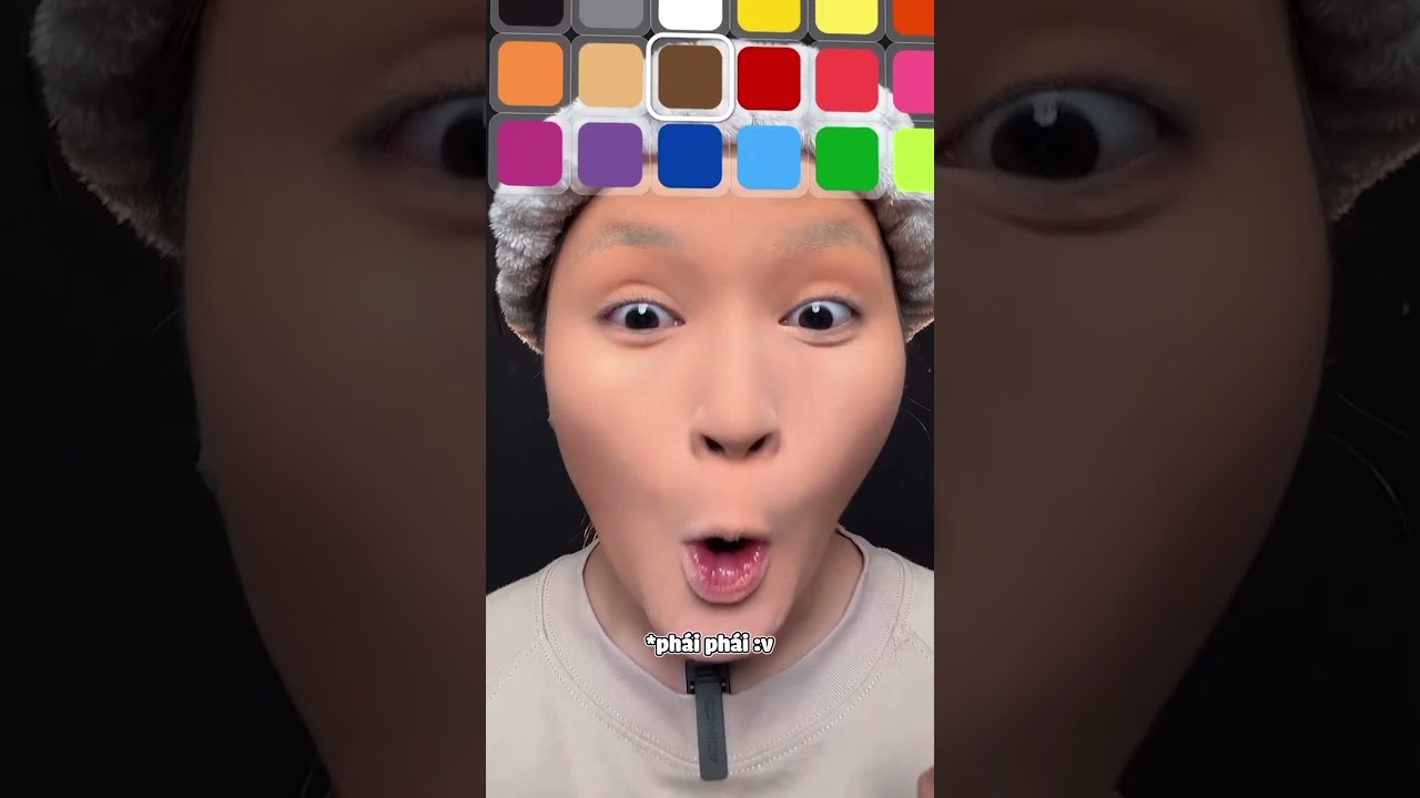 Thử thách Makeup theo filter TikTok phần high😂 #Shorts | Lie Makeup