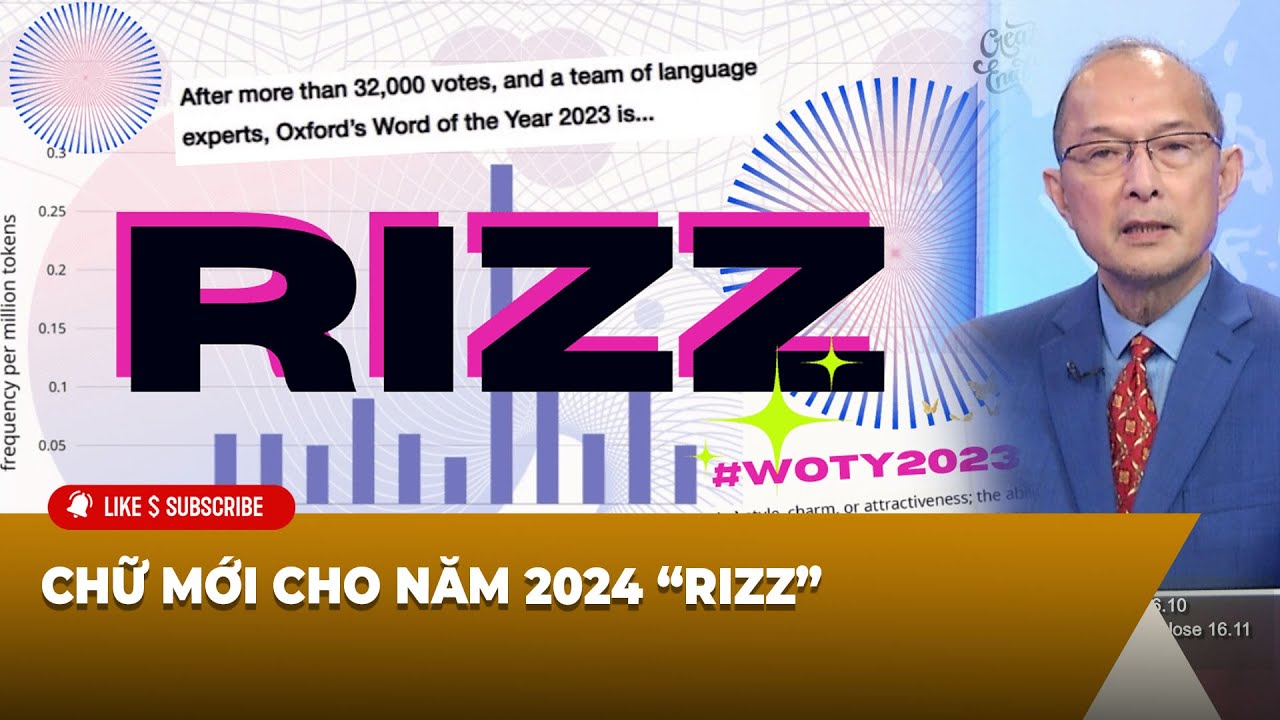 Thời Sự Thế Giới P2 (12-25-23) Chữ mới cho năm 2024 “RIZZ”