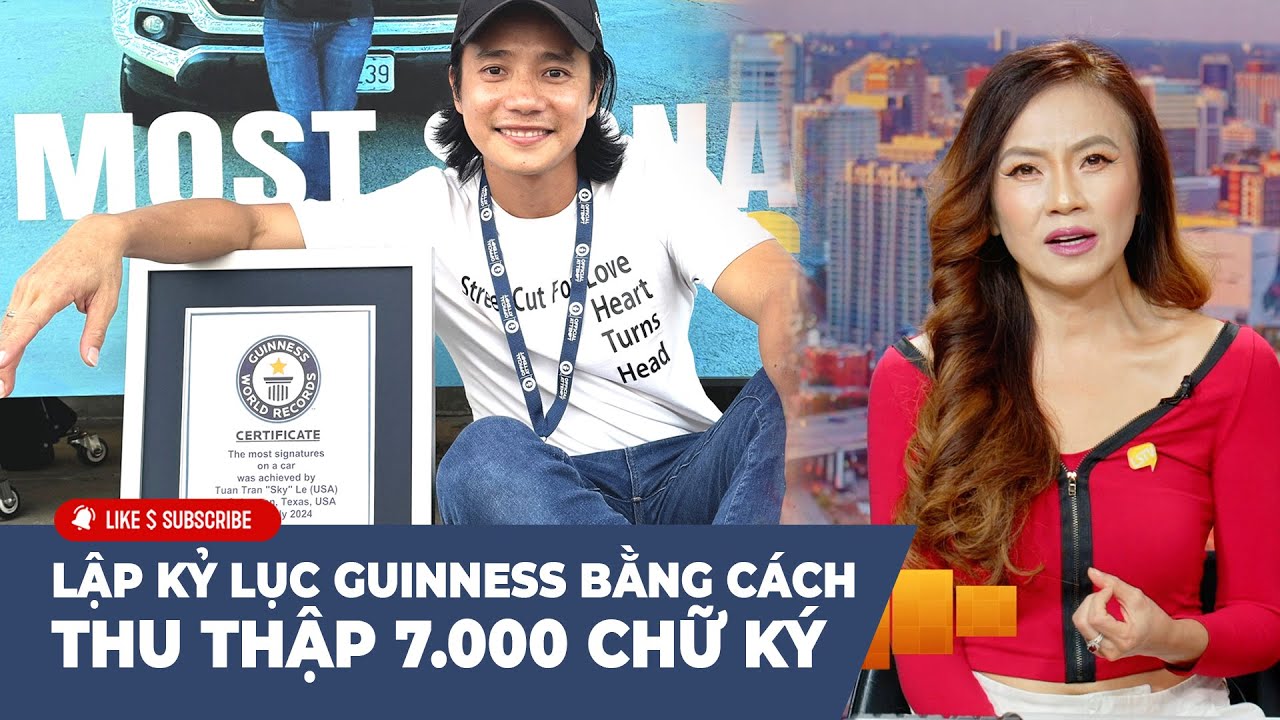 Cà Phê Sáng Cuối Tuần P2 (09-15-24) Lập kỷ lục Guinness bằng cách thu thập 7.000 chữ ký