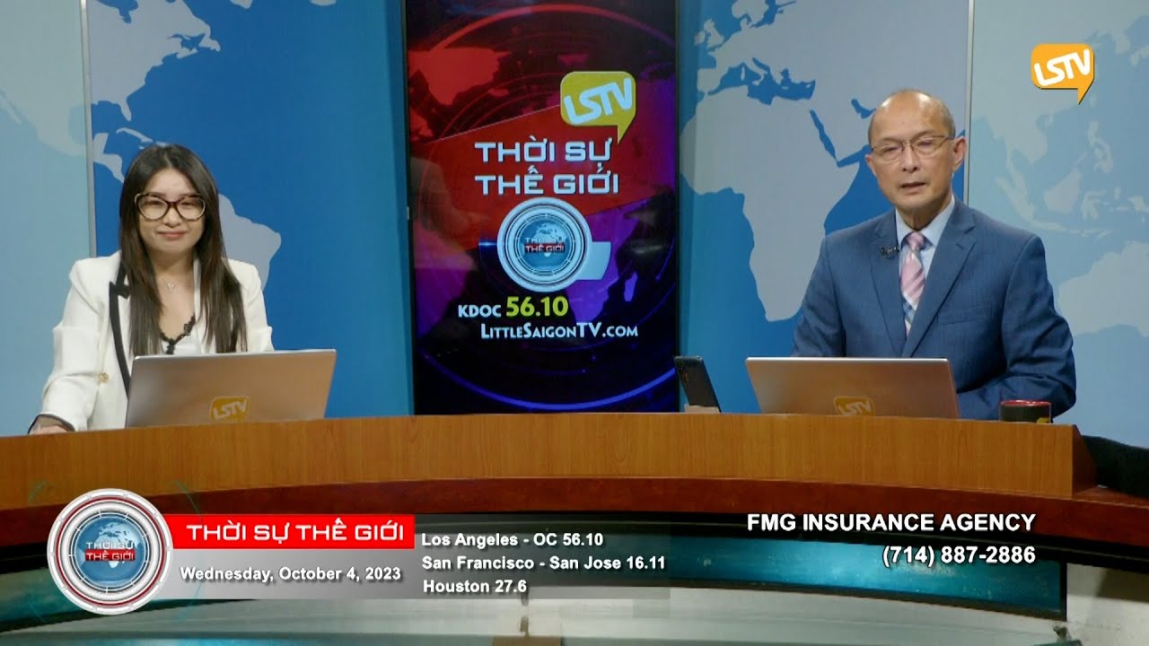 Thời Sự Thế Giới LSTV FULL (10-04-23) với Thảo Yên và Hoàng Trọng Thụy