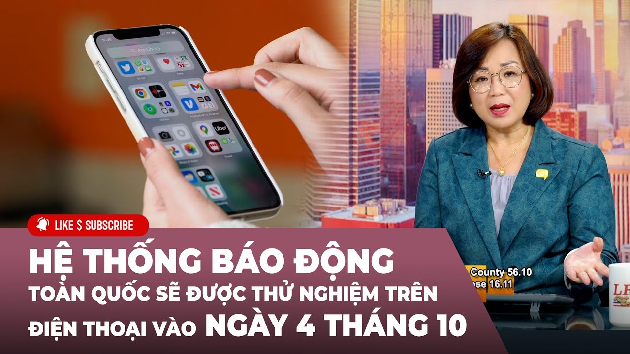 Cà Phê Sáng P3 (10-03-23) Hệ thống báo động toàn quốc sẽ được thử nghiệm vào ngày 4 tháng 10