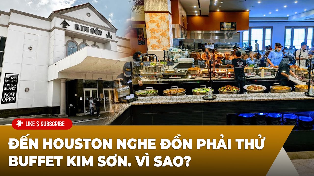 🔴LIVE: Đến Houston nghe đồn phải thử buffet Kim Sơn. Vì sao?