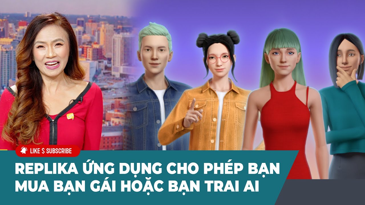 Cà Phê Sáng Cuối Tuần P4 (09-15-24) Replika ứng dụng cho phép bạn mua bạn gái hoặc bạn trai AI