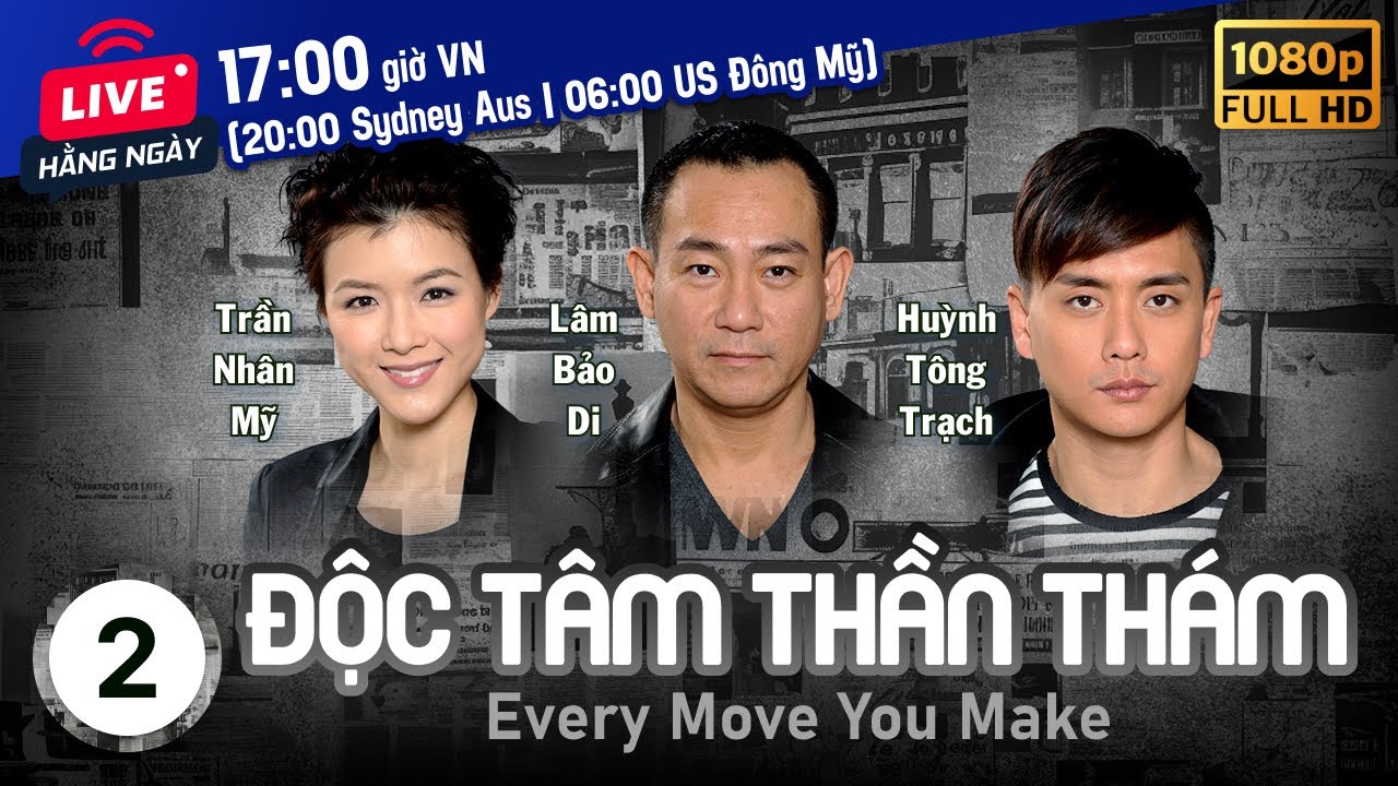 Phim TVB Độc Tâm Thần Thám (Every Move You Make) 2/20 | Lâm Bảo Di, Huỳnh Tông Trạch | 2010