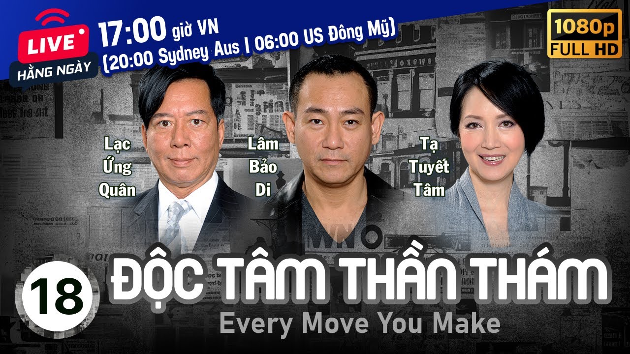 Phim TVB Độc Tâm Thần Thám (Every Move You Make) 18/20 | Lâm Bảo Di, Huỳnh Tông Trạch | 2010