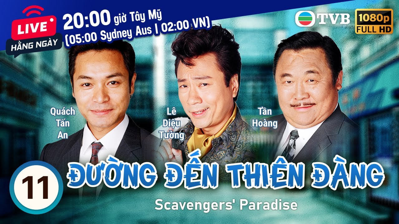 Phim TVB Đường Đến Thiên Đàng (Scavengers' Paradise) 11/20 | Quách Tấn An, Hồ Hạnh Nhi | 2005