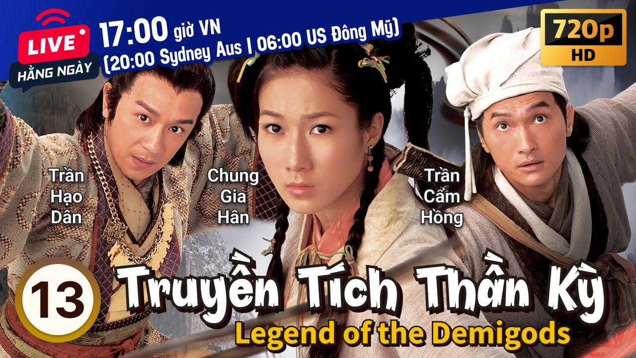 TVB Truyền Tích Thần Kỳ tập 13/22 | Trần Cẩm Hồng, Trần Hạo Dân, Chung Gia Hân | TVB 2008