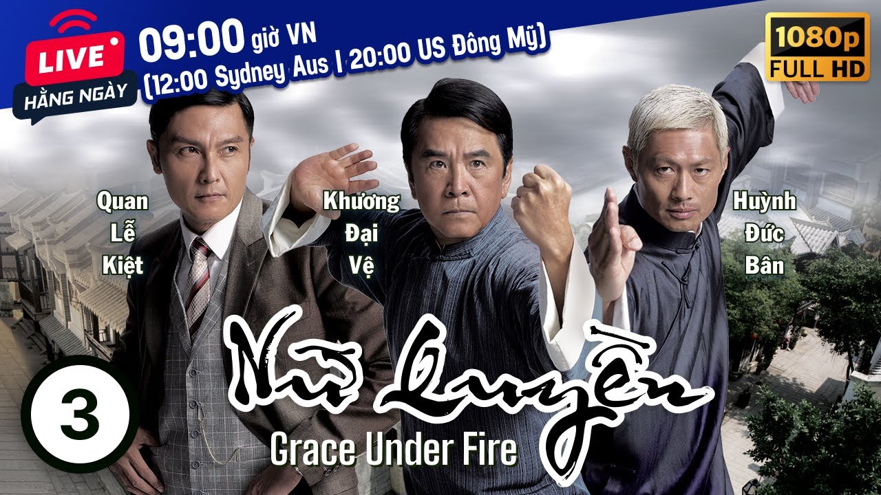 Nữ Quyền (Grace Under Fire) 3/30 | Lưu Tuyền, Huỳnh Tông Trạch, Mã Quốc Minh | TVB 2012