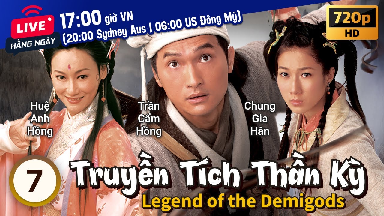 TVB Truyền Tích Thần Kỳ tập 7/22 | Trần Cẩm Hồng, Trần Hạo Dân, Chung Gia Hân | TVB 2008