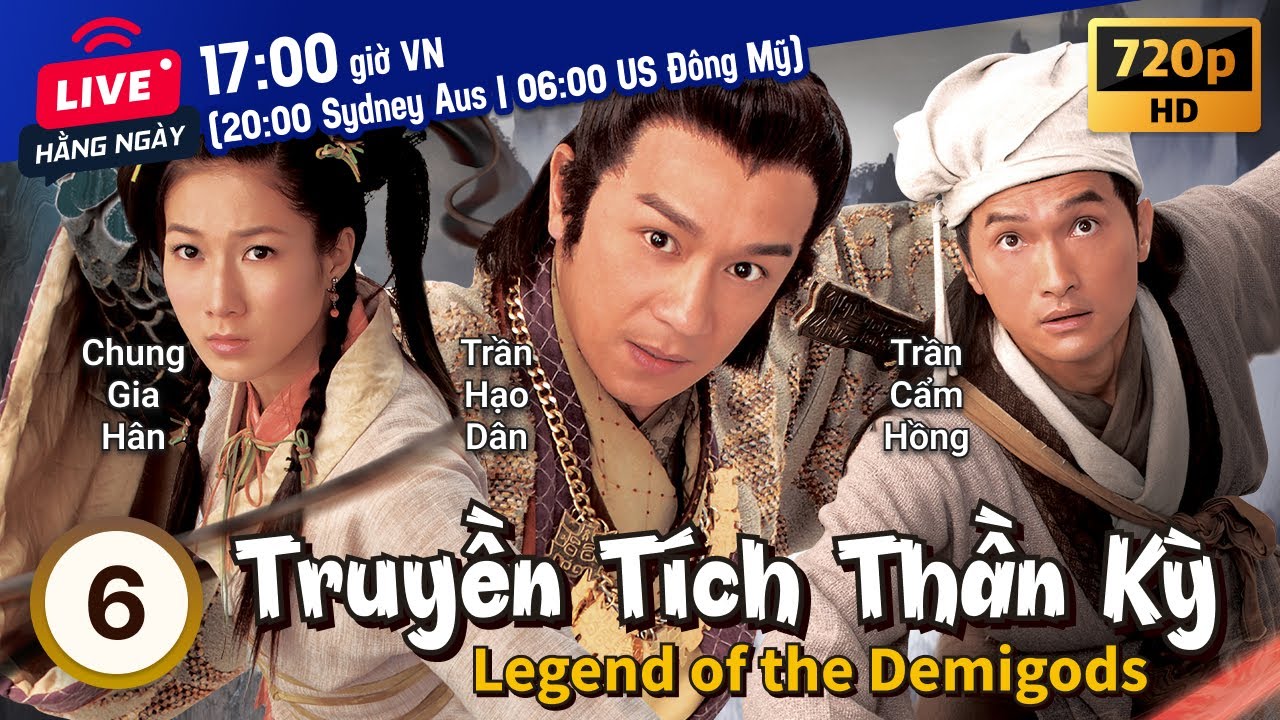 TVB Truyền Tích Thần Kỳ tập 6/22 | Trần Cẩm Hồng, Trần Hạo Dân, Chung Gia Hân | TVB 2008